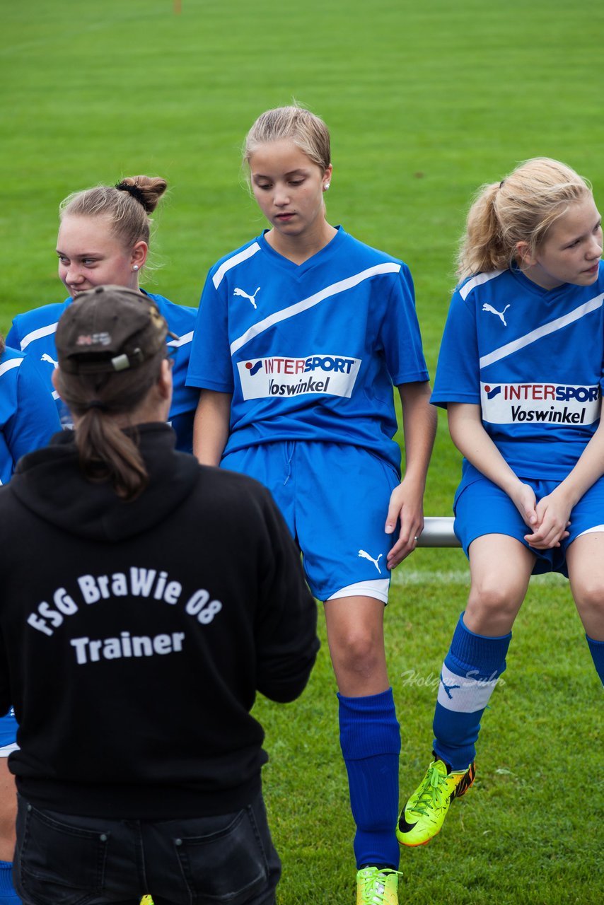 Bild 125 - B-Juniorinnen FSG BraWie 08 - JSG Sandesneben : Ergebnis: 2:0